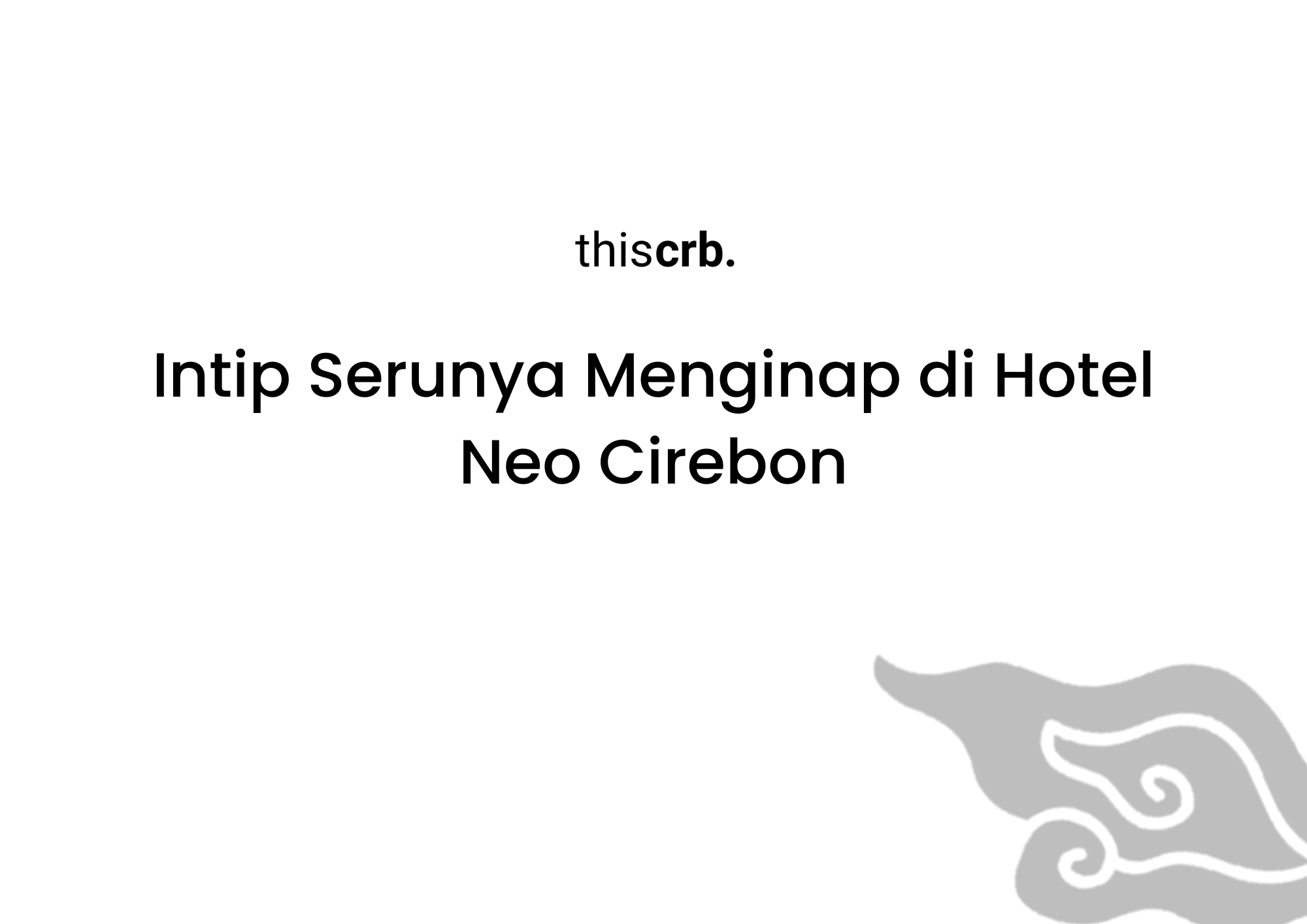 Hotel Neo Cirebon
