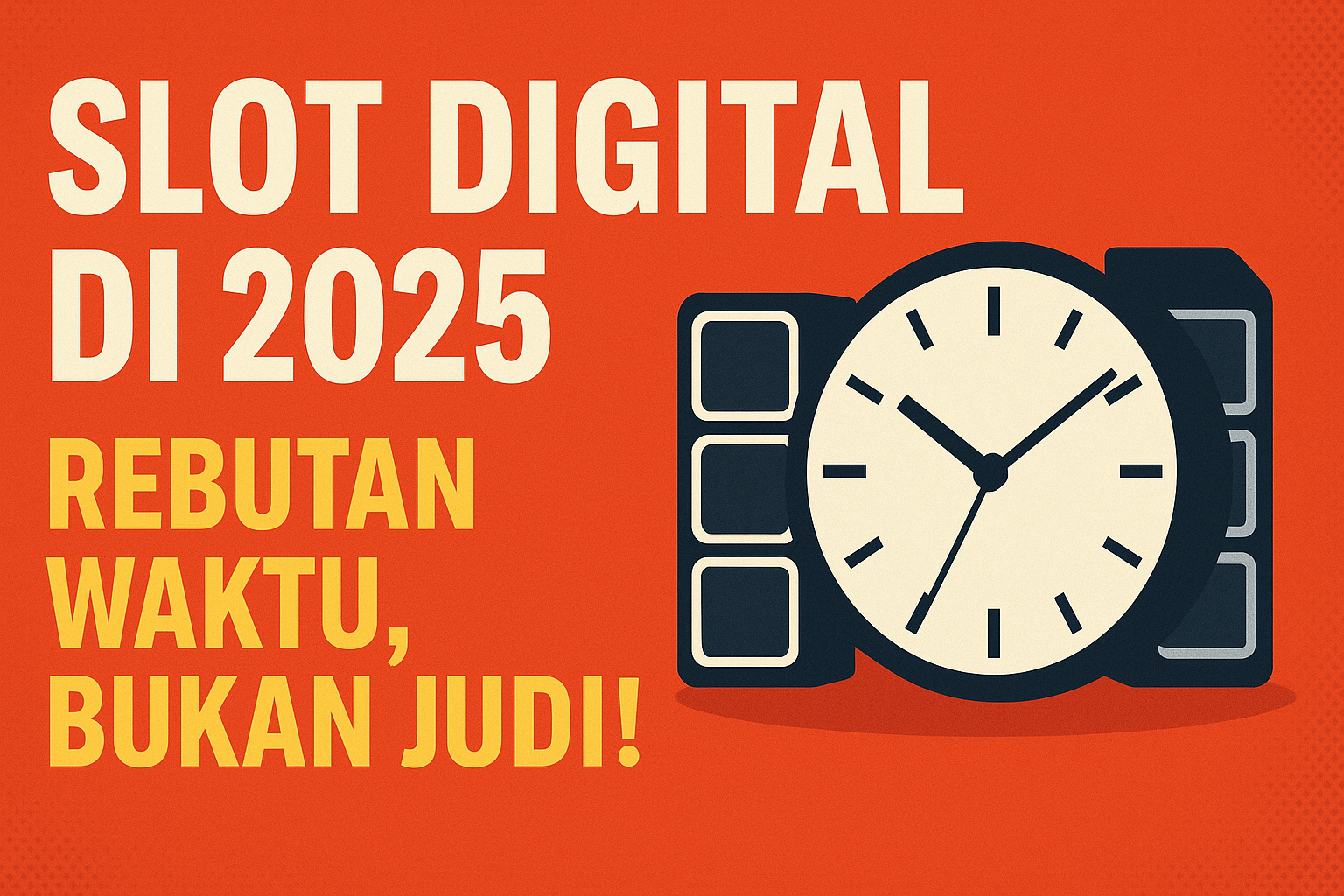 Slot Digital di 2025: Rebutan Waktu, Bukan Judi!