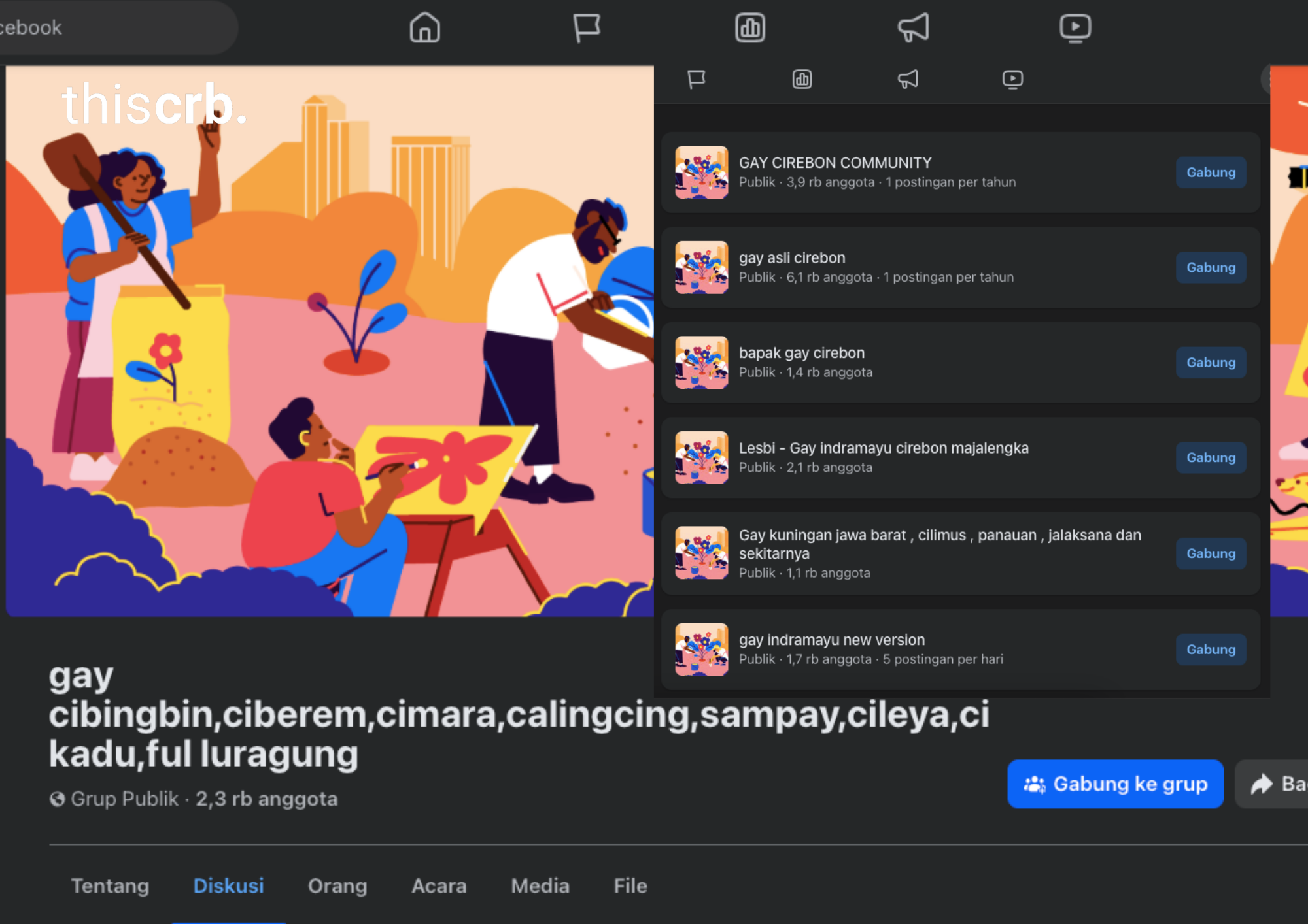 Diduga Ada Grup LGBT di Kuningan Jadi Sorotan, Di Cirebon Juga Ada?