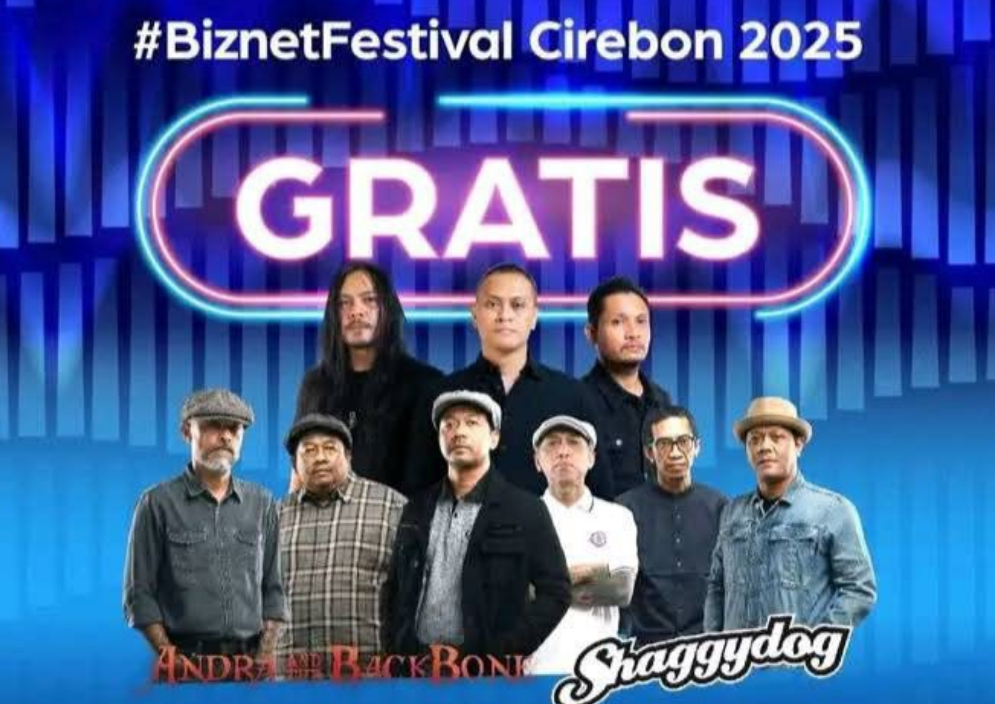 Biznet Festival Cirebon 2025: Gratis, Meriah, dan Penuh Hiburan