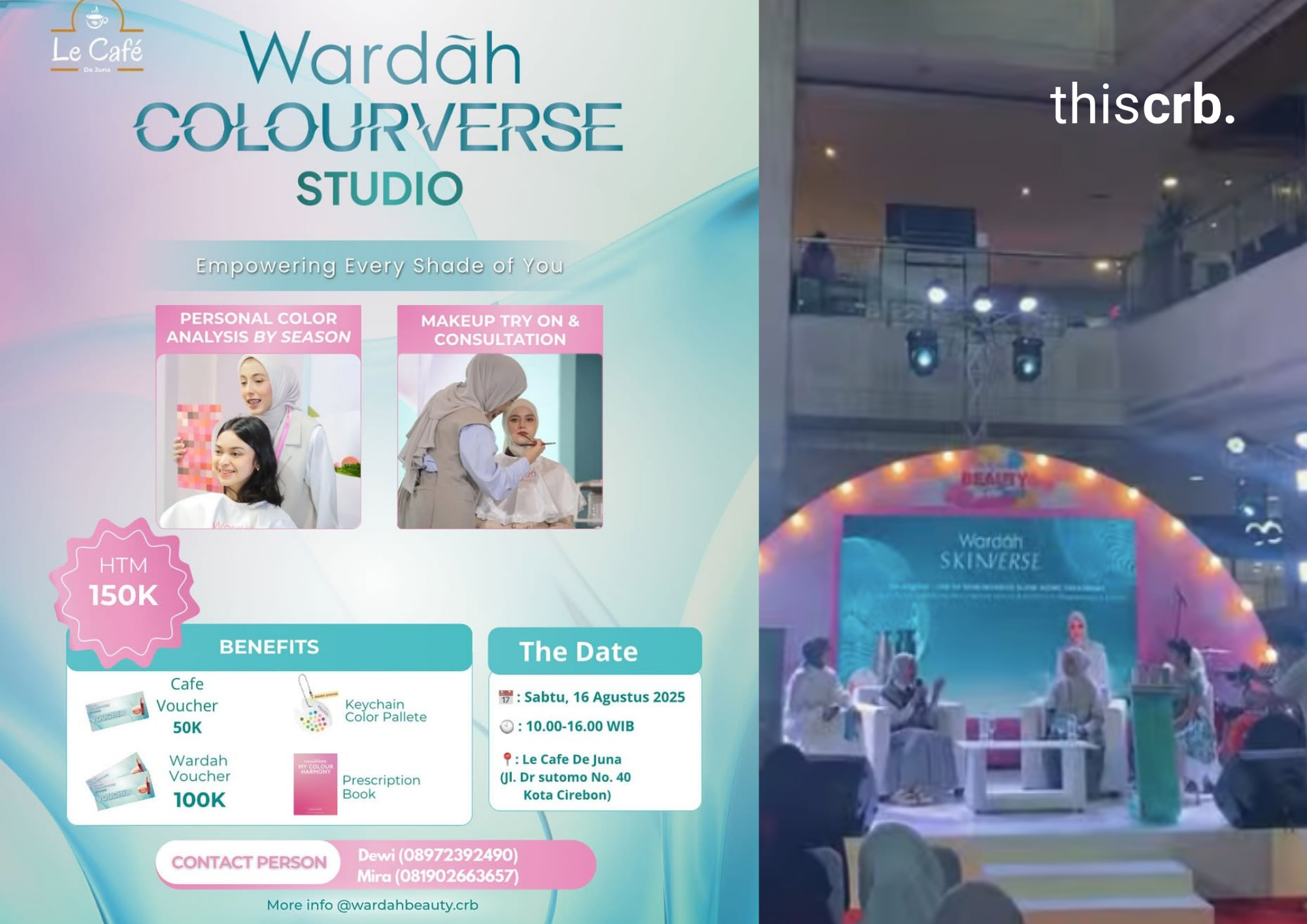 Wardah Colourverse Studio Hadir di Cirebon, Pengalaman Kecantikan Eksklusif untuk Semua