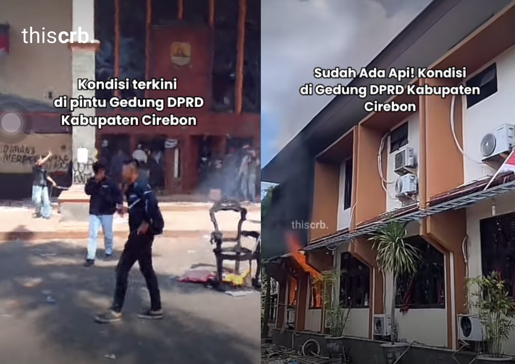 Bupati Sesalkan Perusakan Gedung DPRD Kabupaten Cirebon Saat Aksi Unjuk Rasa