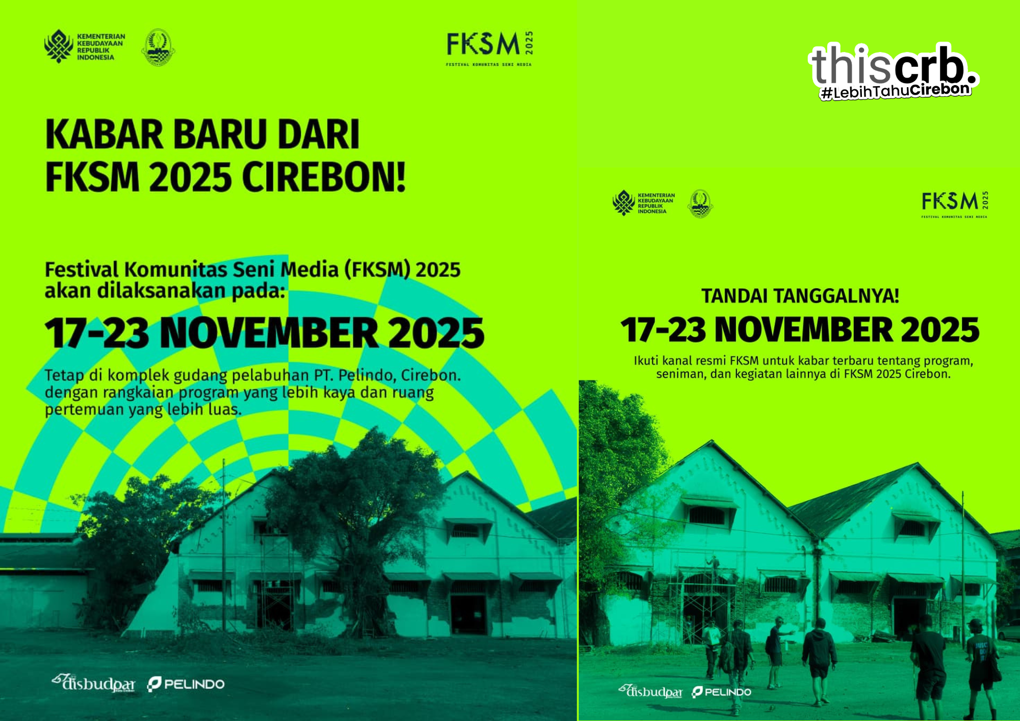 Jadwal Festival Komunitas Seni Media (FKSM) 2025 Cirebon Resmi Diundur, Ada Program Kejutan Menanti!