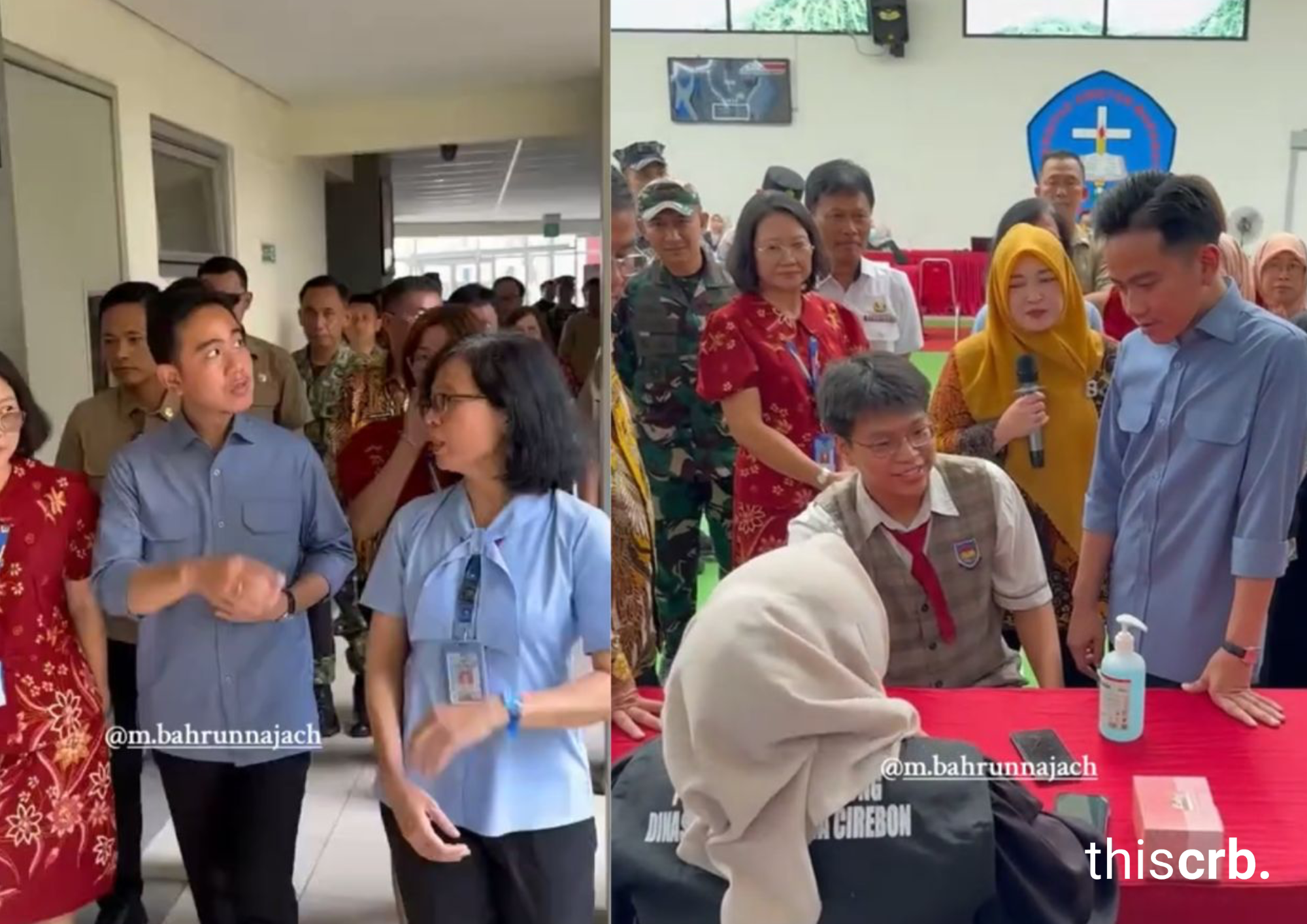 Wapres Gibran Tinjau Cek Kesehatan Gratis di Cirebon, Ungkap Pentingnya Deteksi Dini pada Pelajar