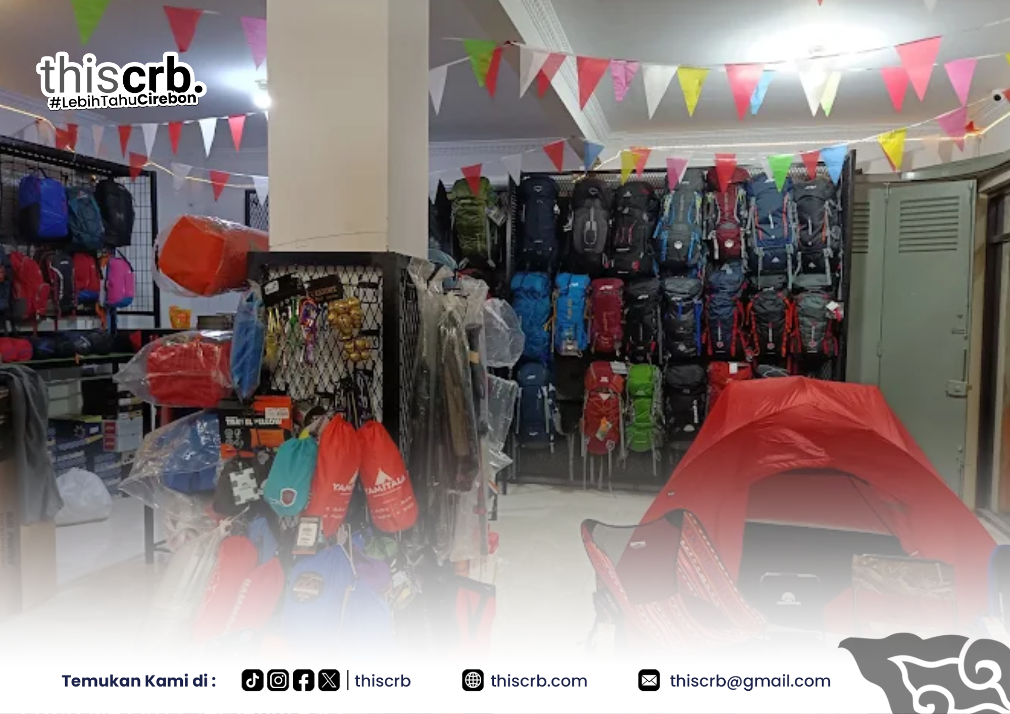 Rekomendasi Tempat Sewa Alat Camping di Cirebon Terlengkap