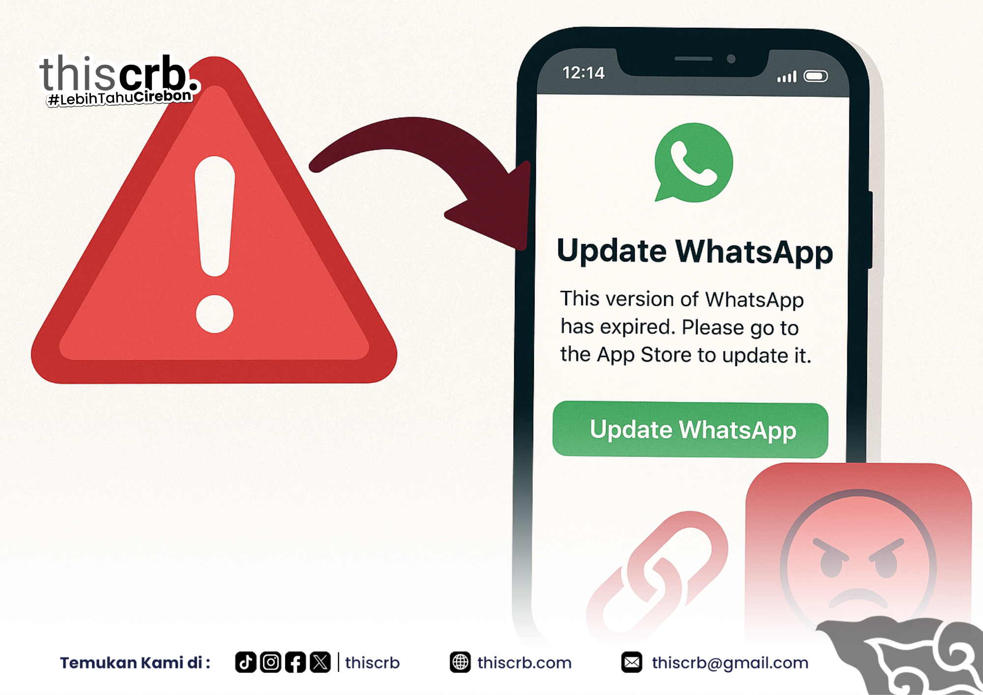 Waspada! Penipuan Tautan Pembaruan WhatsApp Palsu Tengah Beredar