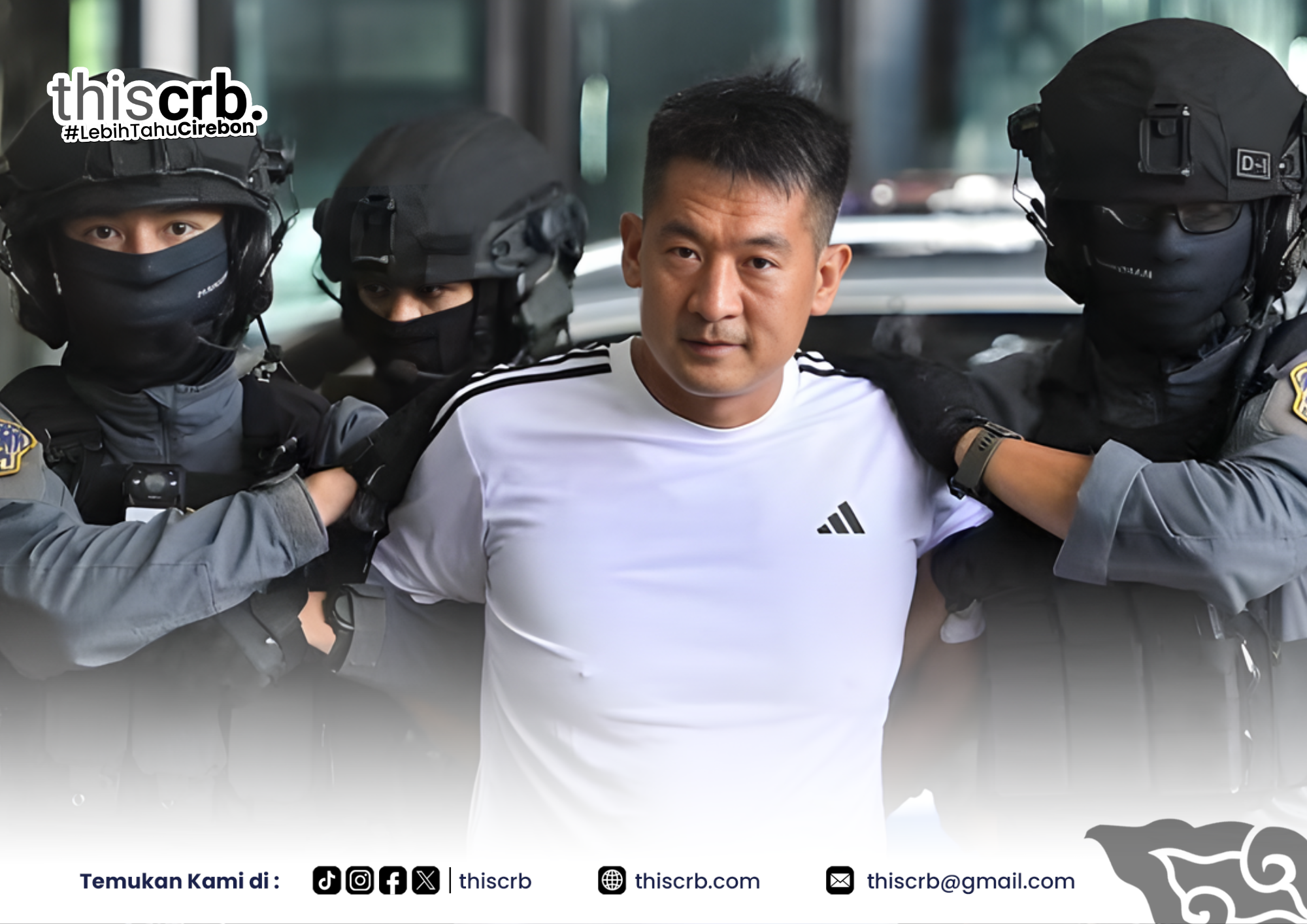 Bos Judi Online Rp 6.349 Triliun Diekstradisi ke China dari Thailand