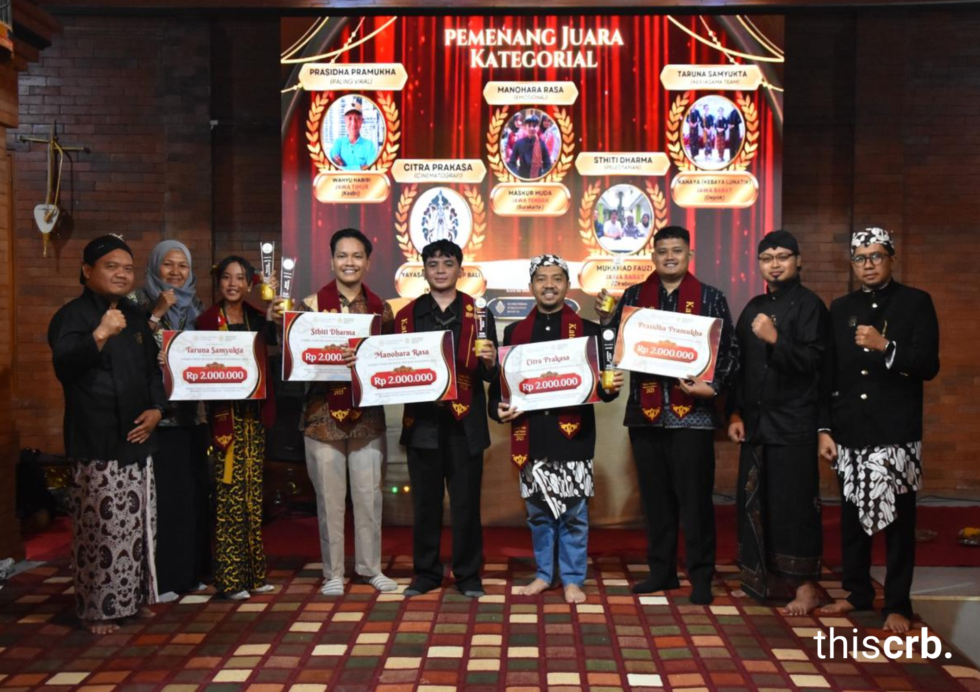 Muhammad Fauzi Raih Juara Lomba Video Budaya 2025 Tingkat Nasional Mewakili Cirebon