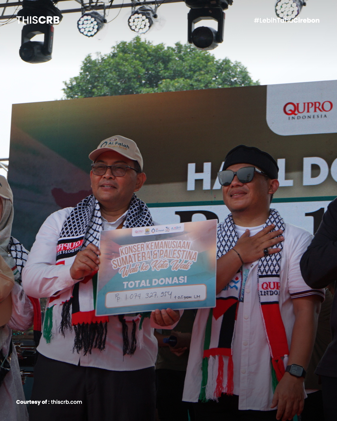 Bangga! Donasi Konser Kemanusiaan di Cirebon Tembus Rp1 Miliar Lebih