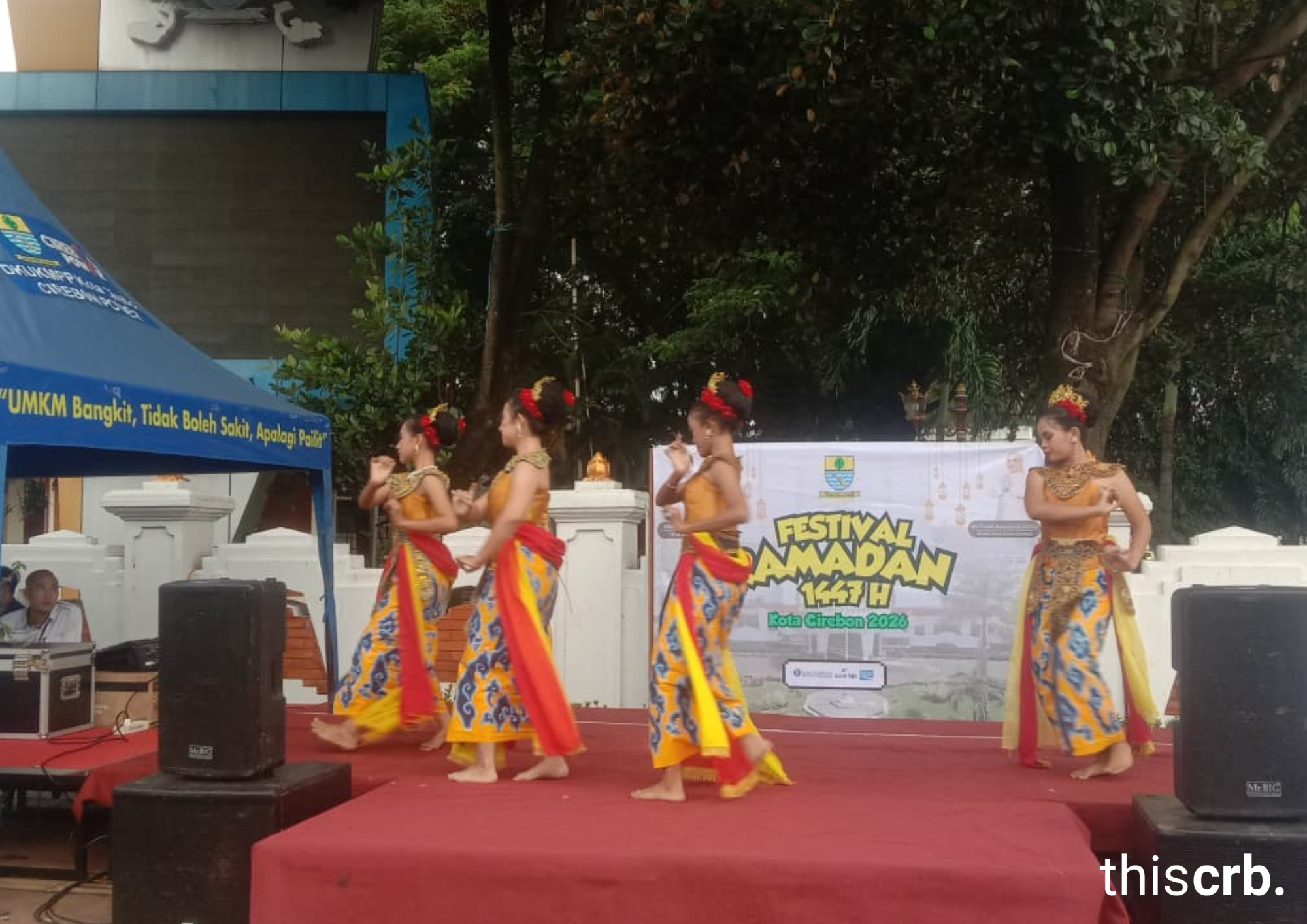 Penari Cilik Semarakkan Festival Ramadan di Jalan Siliwangi Cirebon