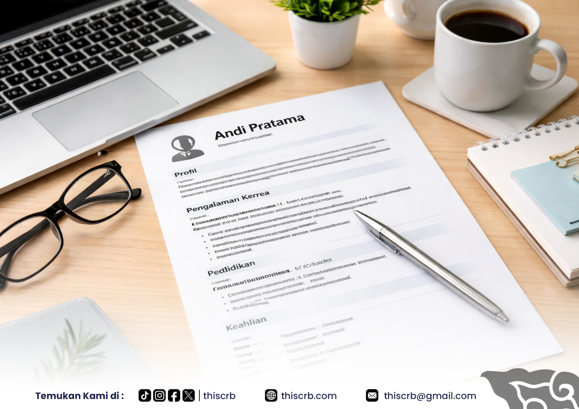 Contoh CV ATS Friendly yang Benar dan Mudah Lolos Screening HRD