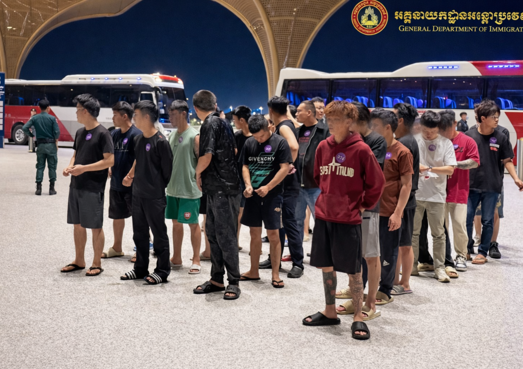 Kamboja Deportasi 335 Warga China Tersangka Penipuan dan Narkoba