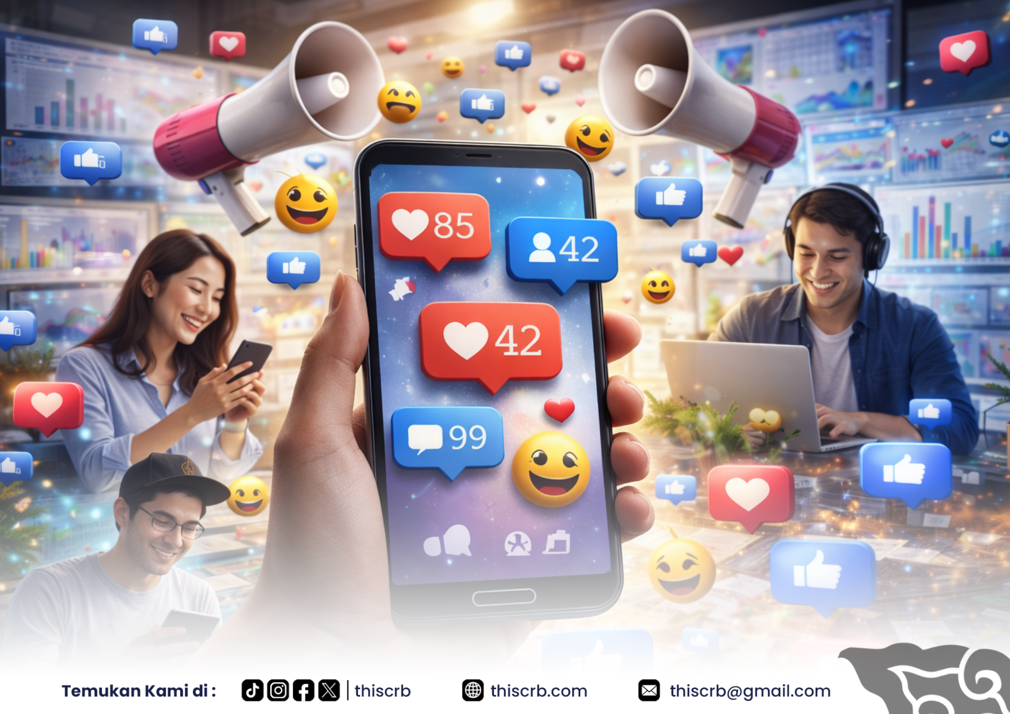 Buzzer Sosial Media Penggerak Viral atau Penggiring Opini Publik?