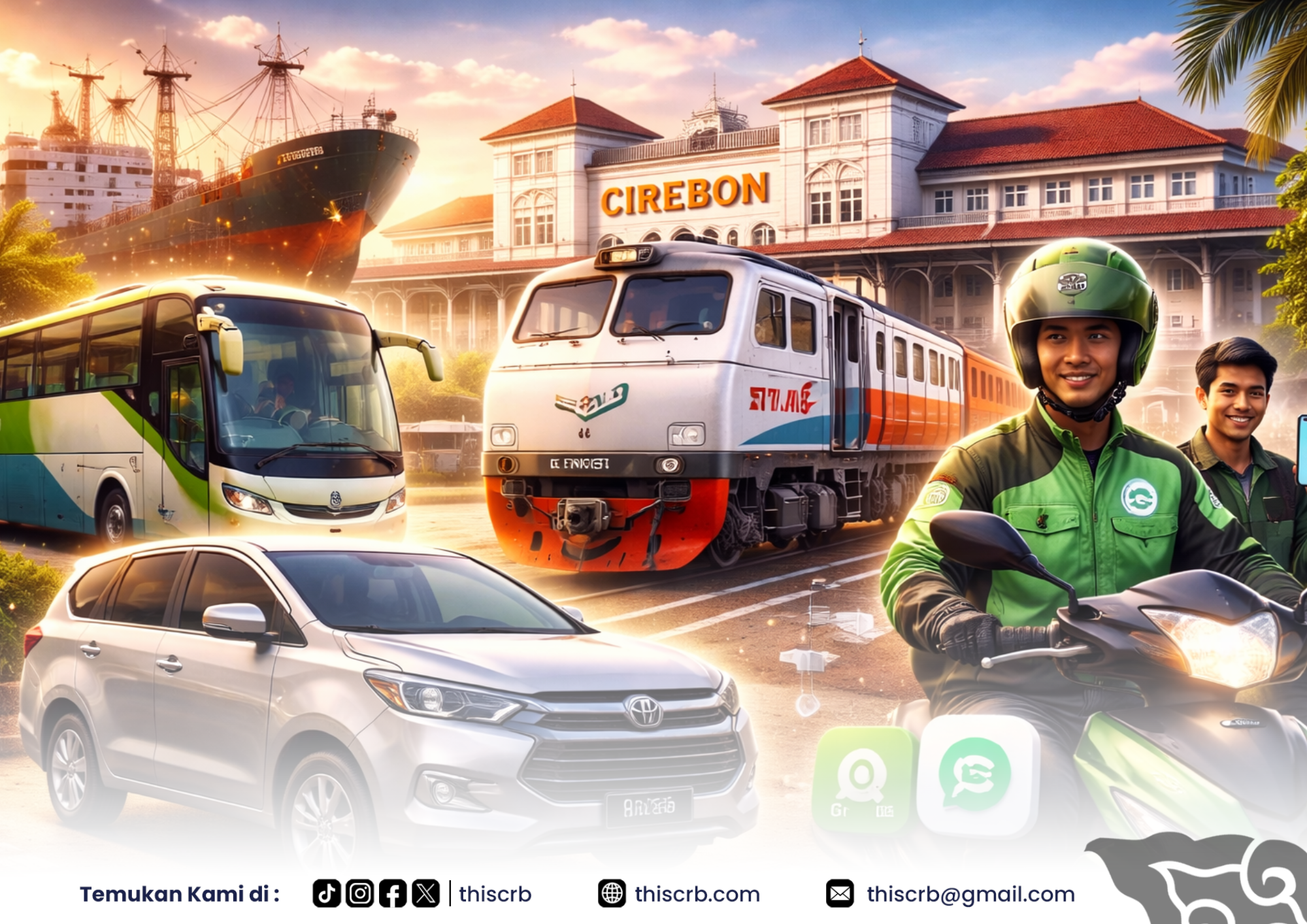 Layanan Transportasi Cirebon Lengkap untuk Wisata dan Perjalanan Bisnis