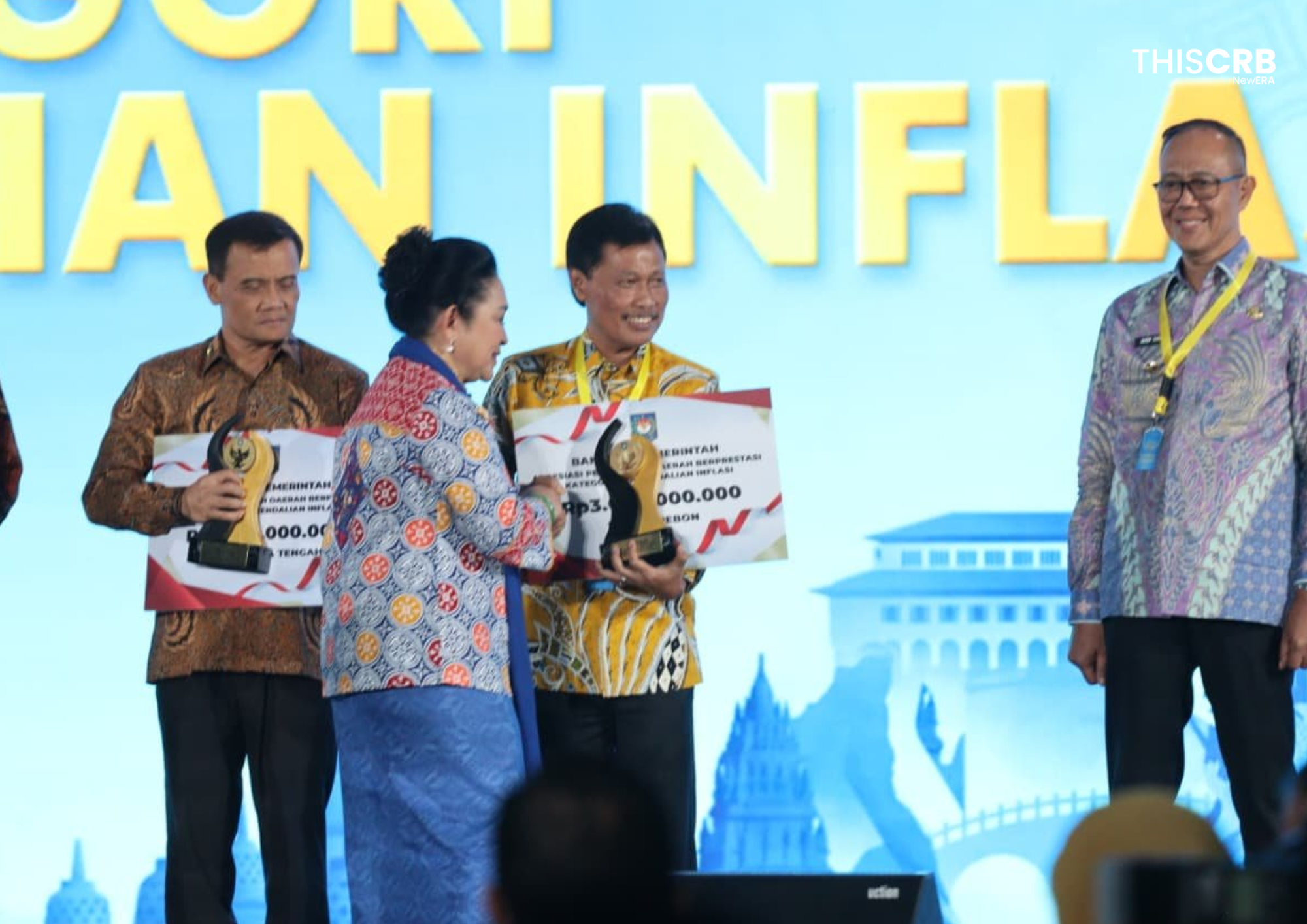 Kota Cirebon Raih Penghargaan Terbaik I Pengendalian Inflasi se-Jawa Bali
