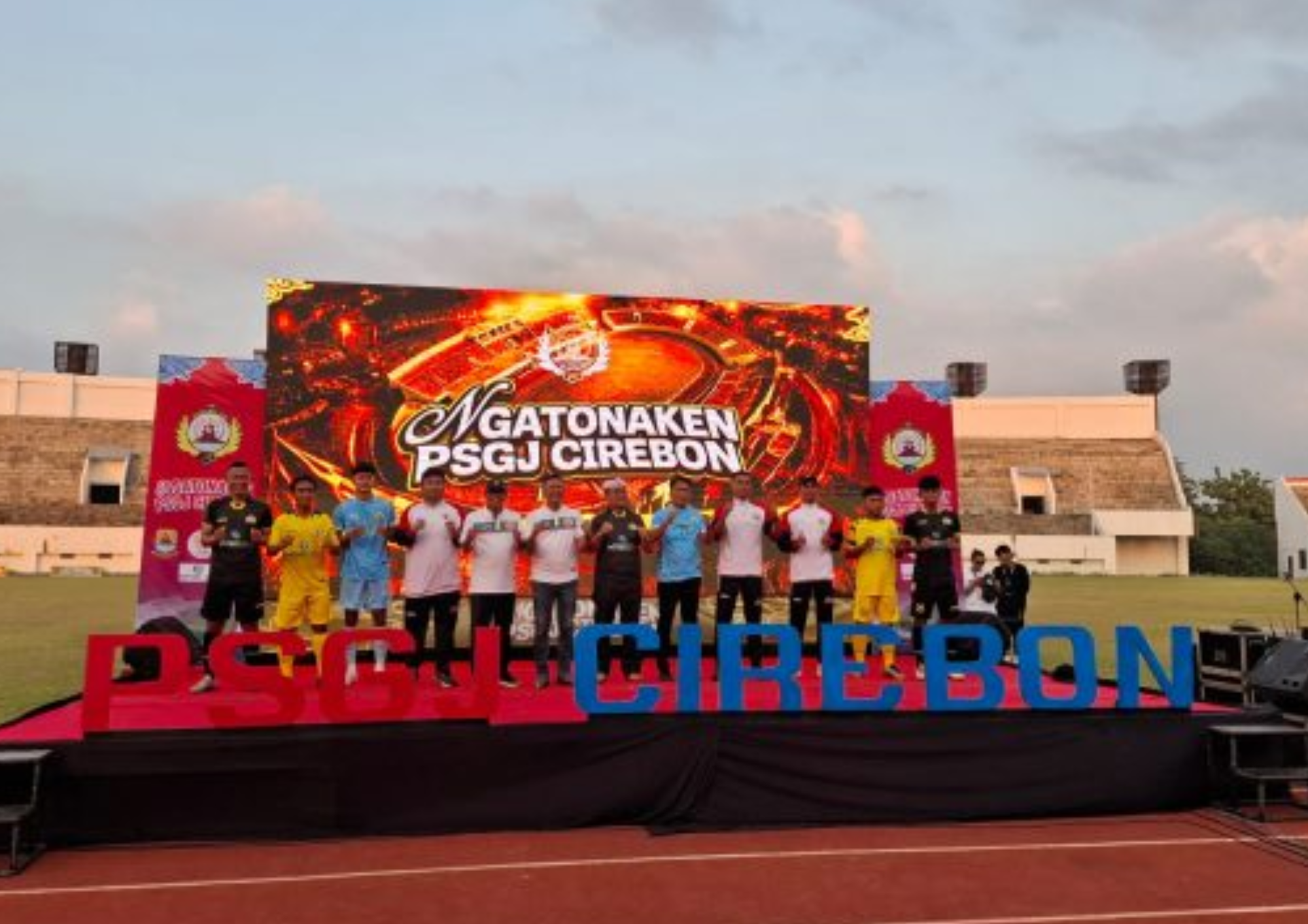 PSGJ Cirebon Diluncurkan Kembali, Bidik Kebangkitan dan Target Promosi ke Liga 3