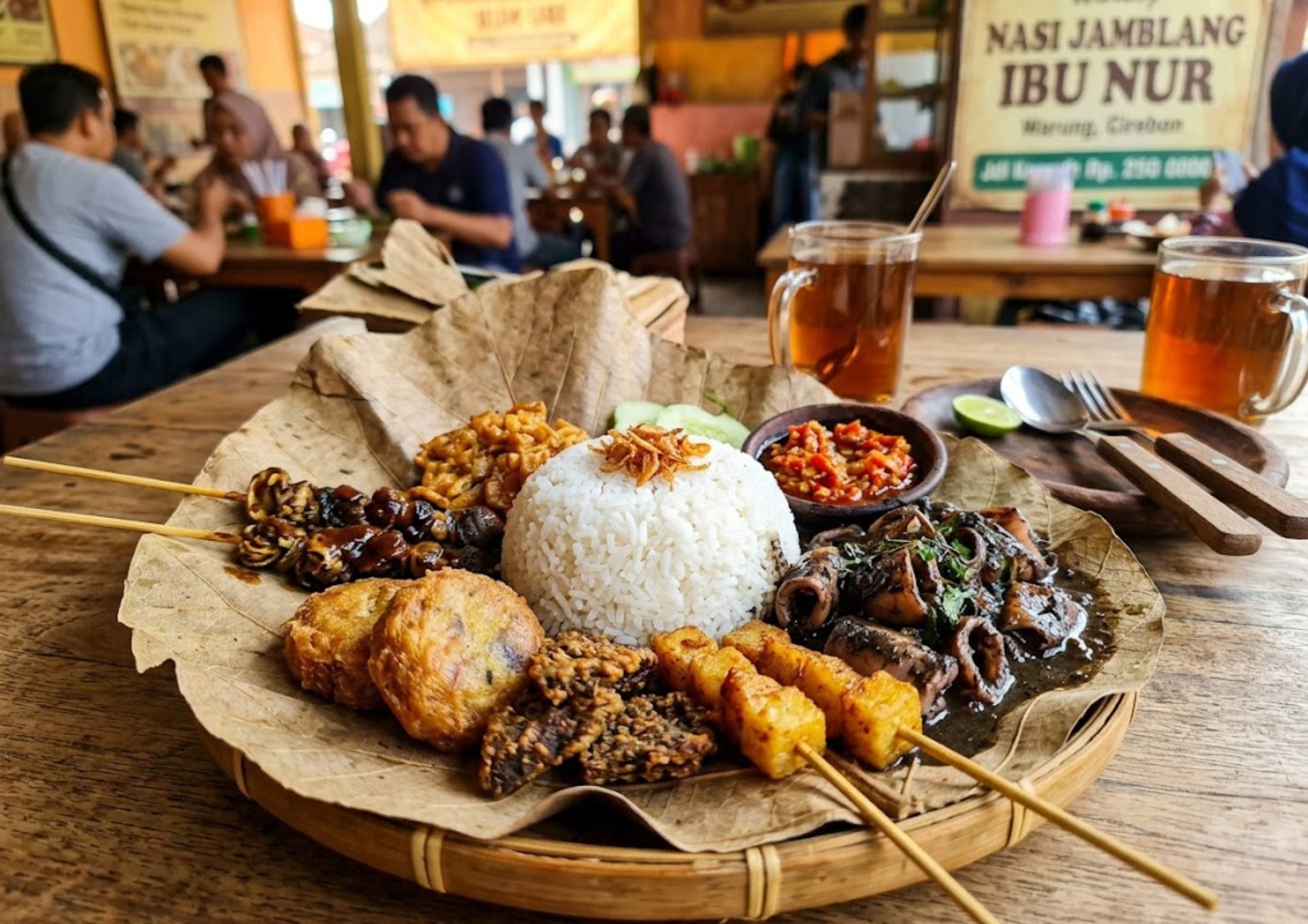 5 Rekomendasi Nasi Jamblang Cirebon Paling Enak dan Legendaris