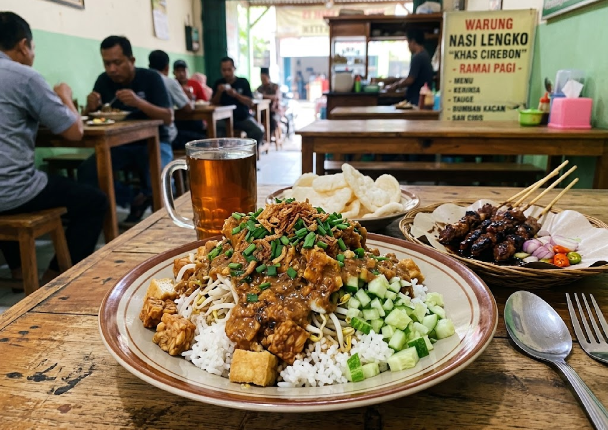 5 Rekomendasi Nasi Lengko Cirebon Paling Enak untuk Sarapan